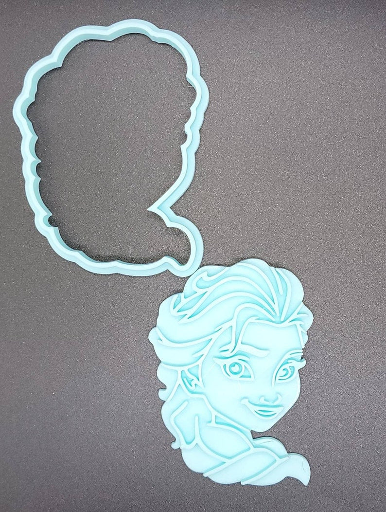 3D Printed Frozen Cookie Cutters & Stamps SunshineT Shop