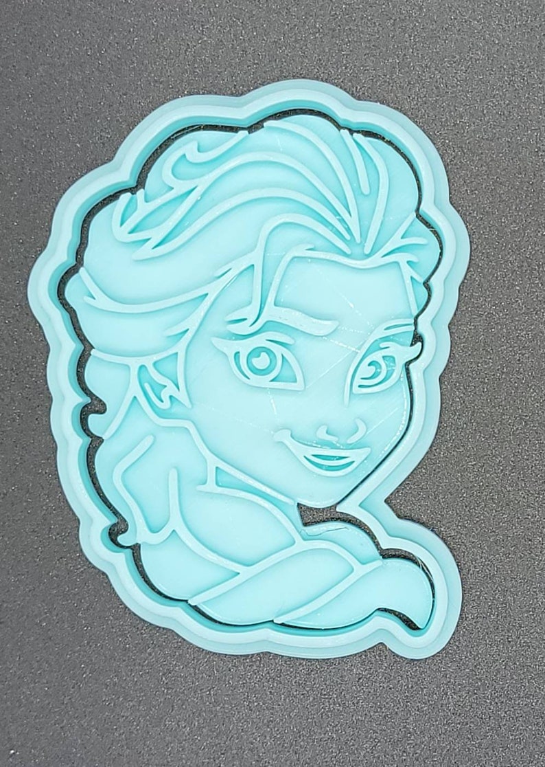 3D Printed Frozen Cookie Cutters & Stamps SunshineT Shop