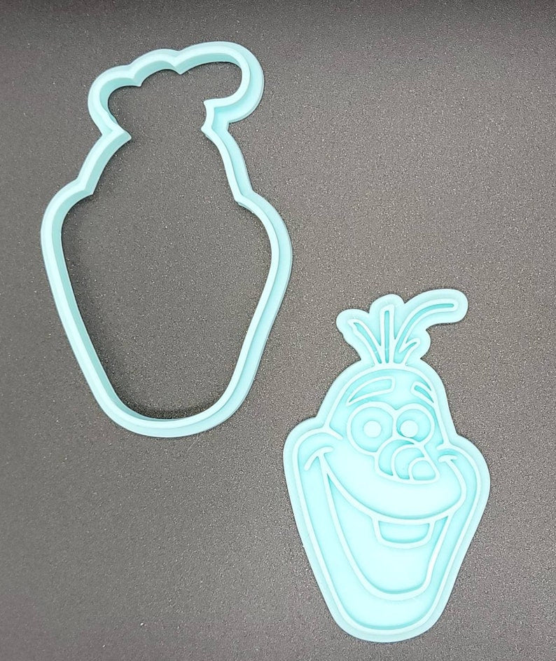 3D Printed Frozen Cookie Cutters & Stamps SunshineT Shop