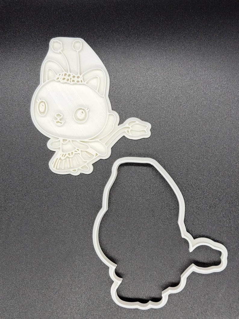 3D Printed Gabby's Dollhouse Cookie Cutters & Stamps SunshineT Shop