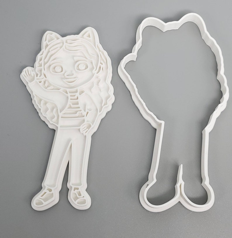 3D Printed Gabby's Dollhouse Cookie Cutters and Stamps SunshineT Shop
