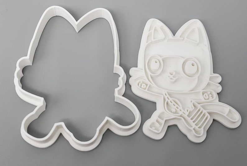 3D Printed Gabby's Dollhouse Cookie Cutters and Stamps SunshineT Shop