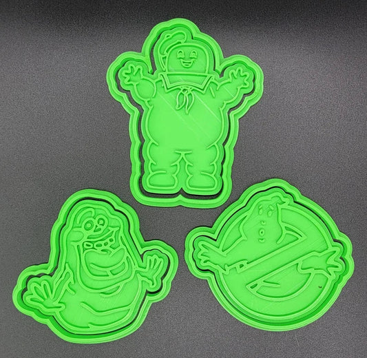 3D Printed Ghostbusters Cookie Cutters & Stamps SunshineT Shop
