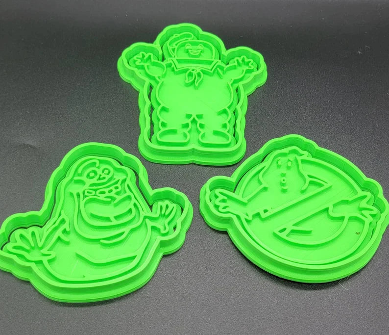 3D Printed Ghostbusters Cookie Cutters & Stamps SunshineT Shop