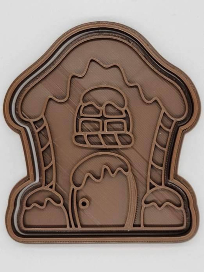 3D Printed Gingerbread Cookie Cutter & Stamp SunshineT Shop
