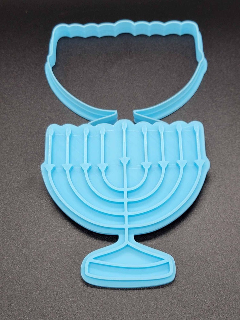3D Printed Holiday Hanukkah Cookie Cutter & Stamp SunshineT Shop