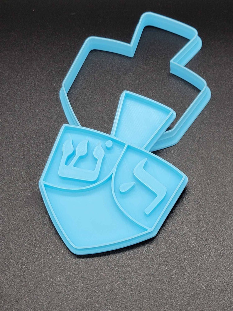 3D Printed Holiday Hanukkah Cookie Cutter & Stamp SunshineT Shop