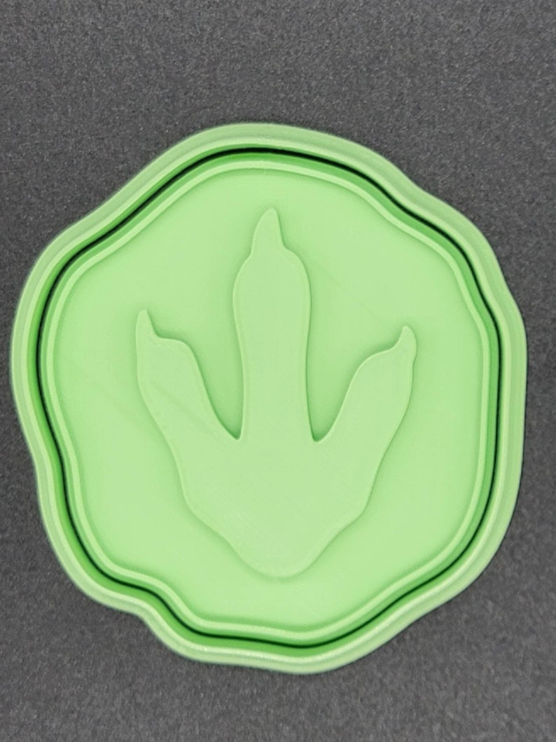 3D Printed Jurassic World Cookie Cutter & Stamp SunshineT Shop