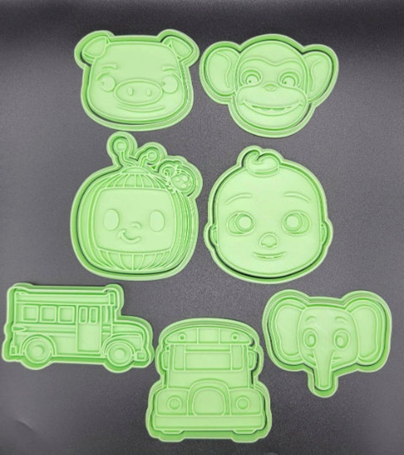 3D Printed Melon & Baby Cookie Cutter/Stamp SunshineT Shop