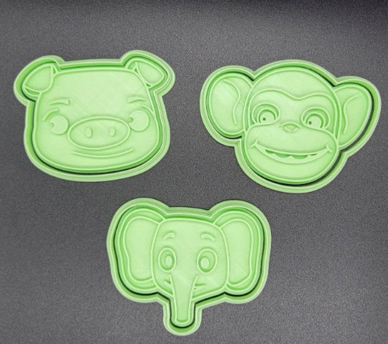 3D Printed Melon & Baby Cookie Cutter/Stamp SunshineT Shop