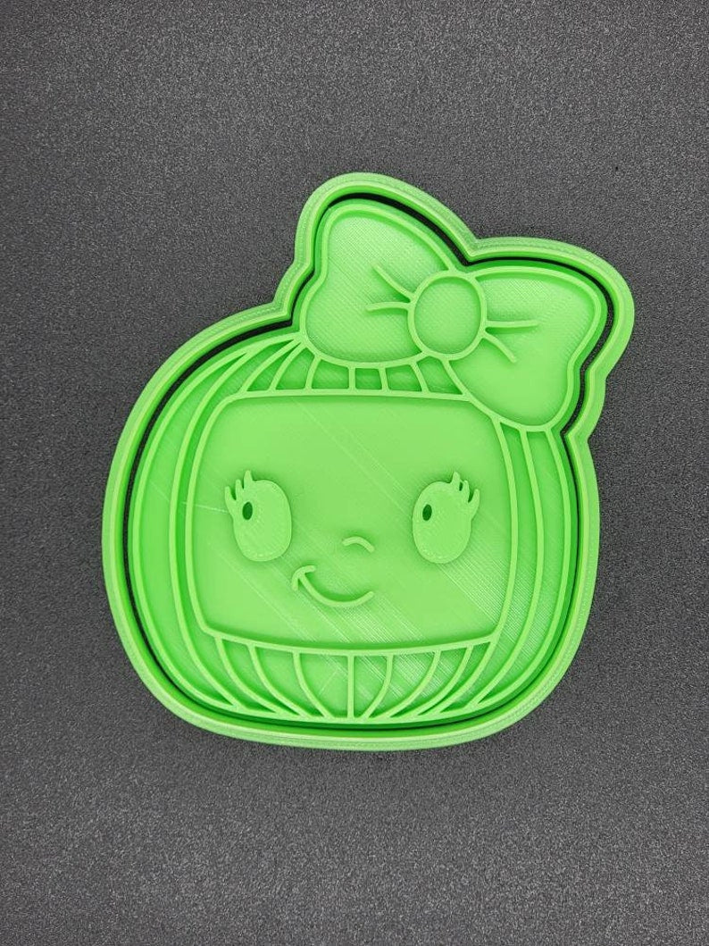 3D Printed Melon & Baby Cookie Cutter/Stamp SunshineT Shop