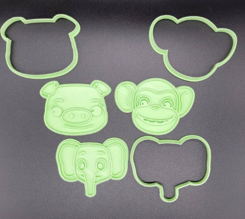 3D Printed Melon & Baby Cookie Cutter/Stamp SunshineT Shop