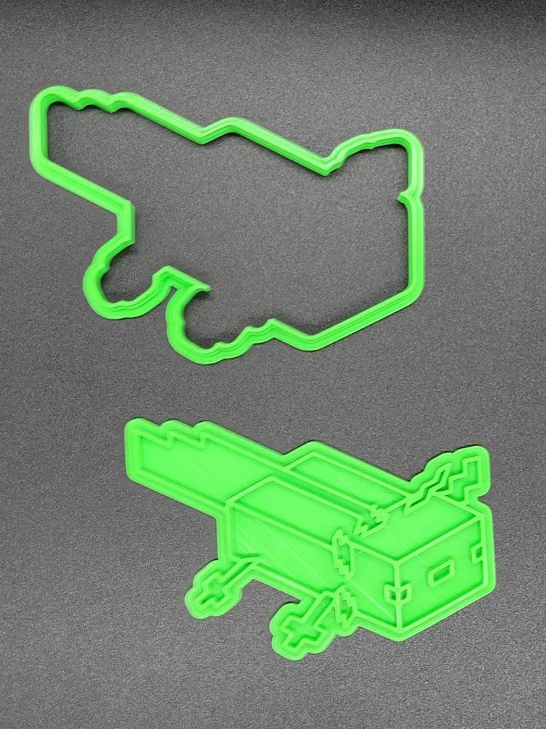 3D Printed Minecraft Animals Cookie Cutters & Stamps SunshineT Shop