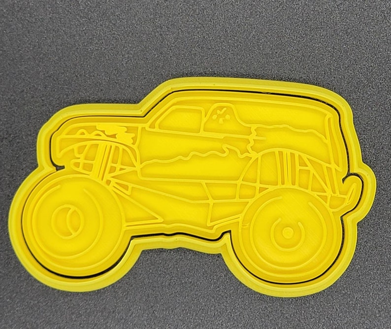 3D Printed Monster Jam Cookie Cutters SunshineT Shop