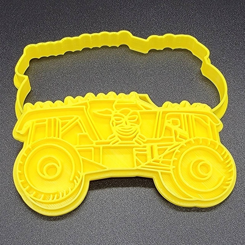 3D Printed Monster Jam Cookie Cutters SunshineT Shop