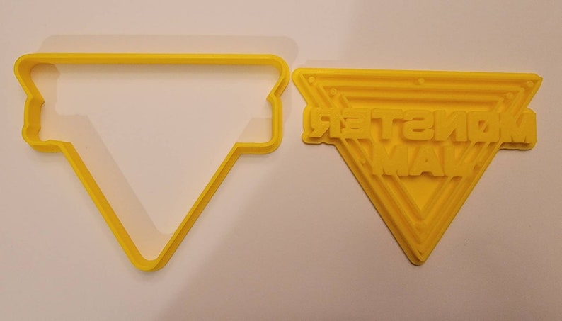 3D Printed Monster Jam Cookie Cutters SunshineT Shop