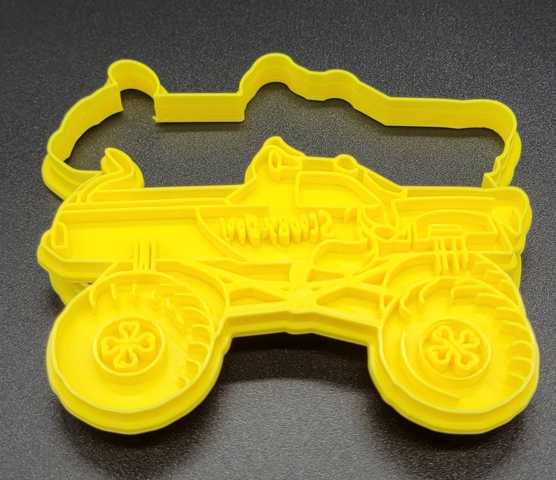 3D Printed Monster Jam Cookie Cutters SunshineT Shop
