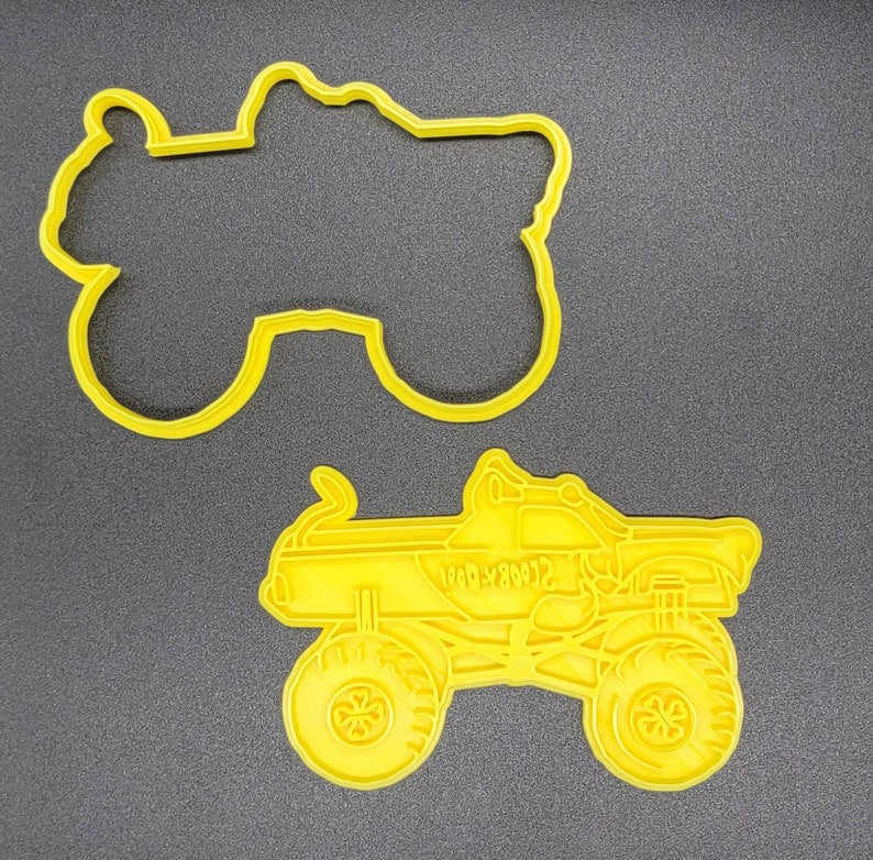 3D Printed Monster Jam Cookie Cutters SunshineT Shop