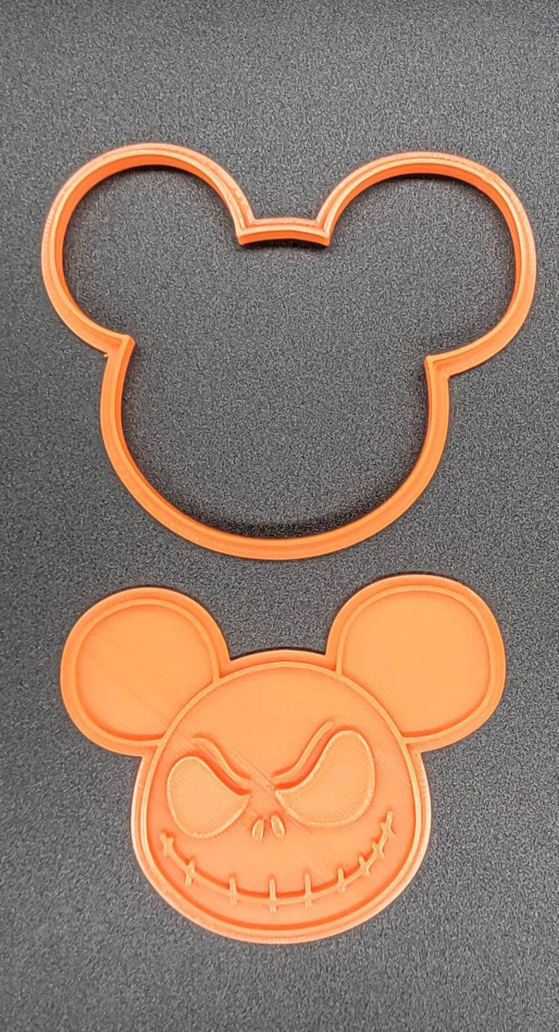 3D Printed Nightmare Before Christmas Cookie Cutter & Stamp SunshineT Shop
