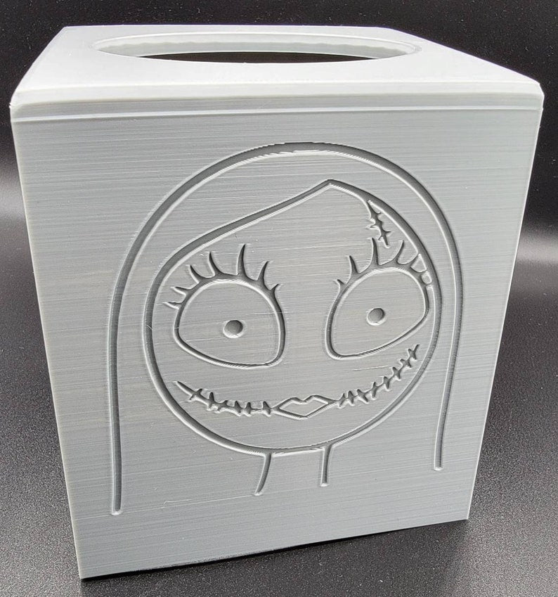 3D Printed Nightmare Before Christmas Tissue Box Cover SunshineT Shop