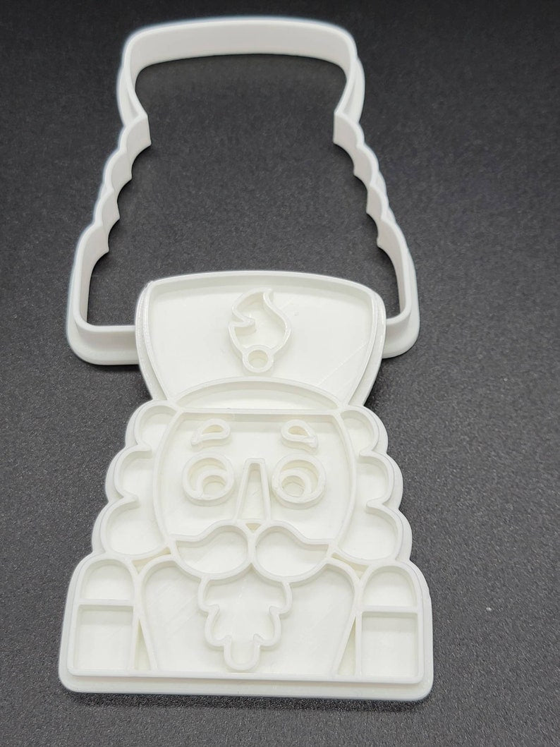 3D Printed Nutcracker Cookie Cutter & Stamp SunshineT Shop
