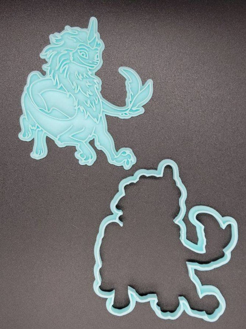 3D Printed Raya and The Last Dragon Cookie Cutters SunshineT Shop