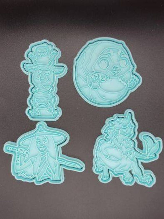 3D Printed Raya and The Last Dragon Cookie Cutters SunshineT Shop
