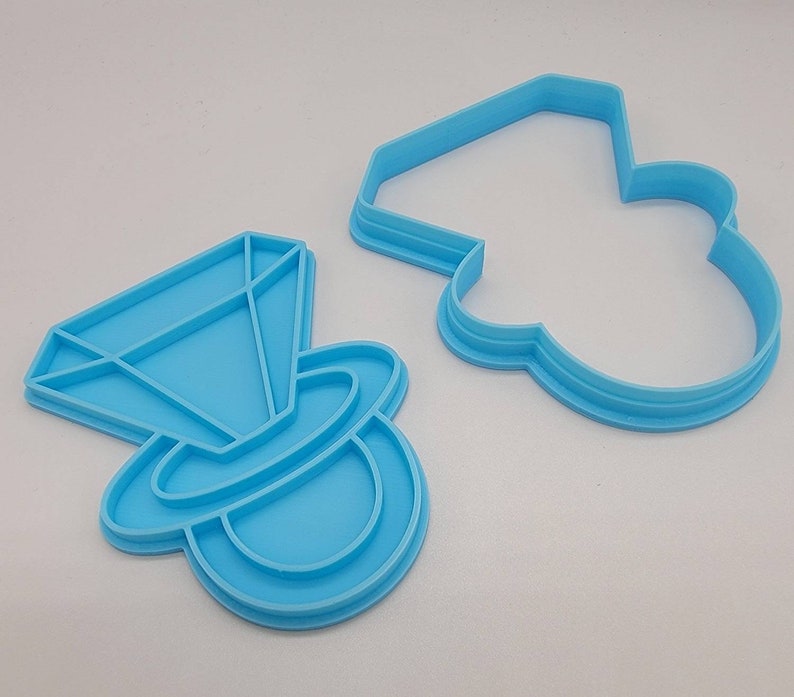 3D Printed Ring Cookie Cutter & Stamp SunshineT Shop