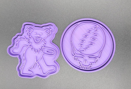 3D Printed Rock Cookie Cutters & Stamps SunshineT Shop