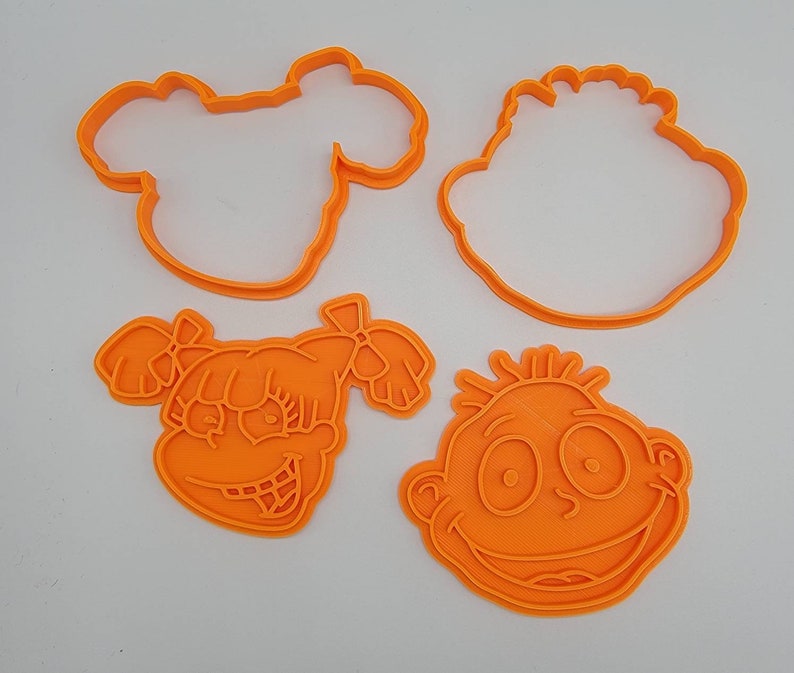 3D Printed Rugrats Cookie Cutter & Stamp Set SunshineT Shop