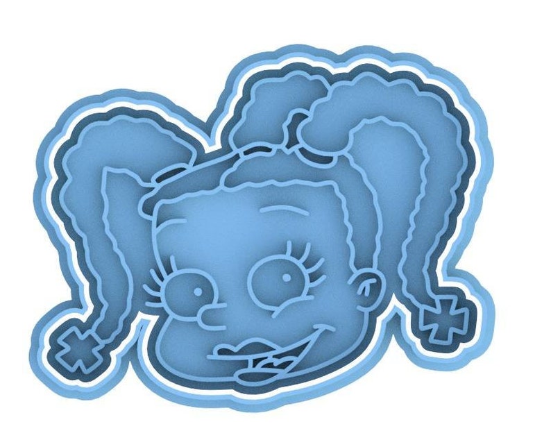 3D Printed Rugrats Cookie Cutter & Stamp Set SunshineT Shop