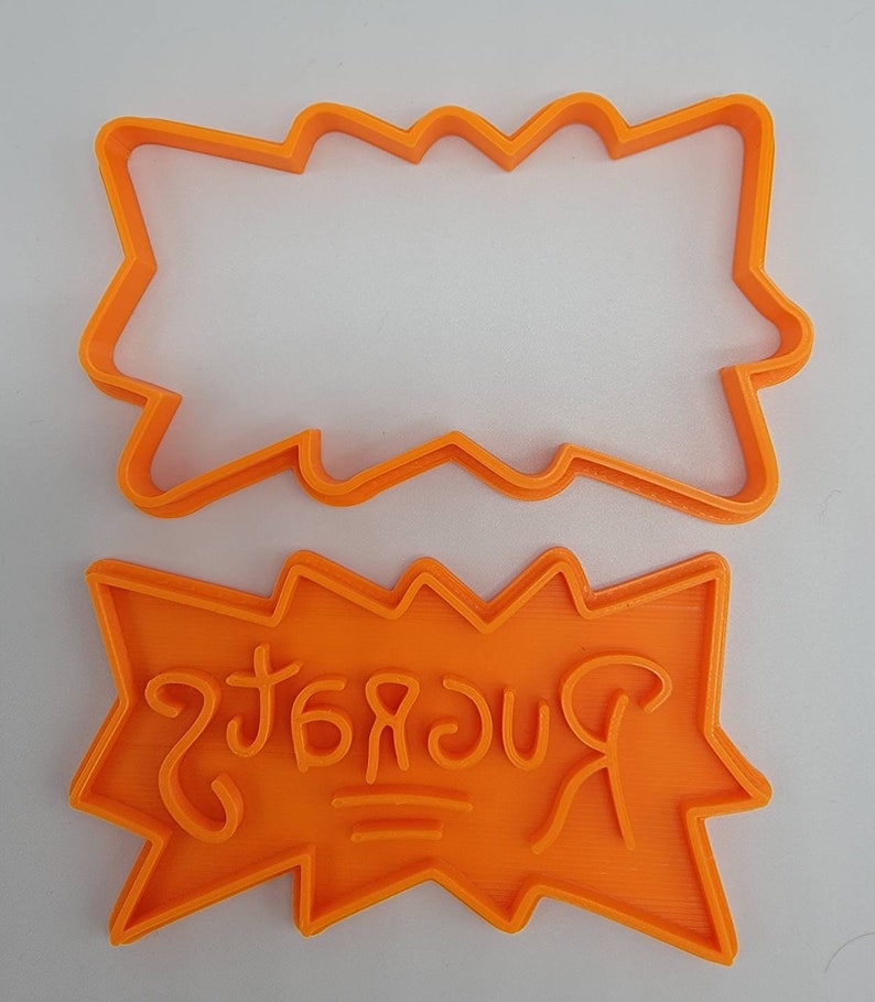 3D Printed Rugrats Cookie Cutter & Stamp Set SunshineT Shop