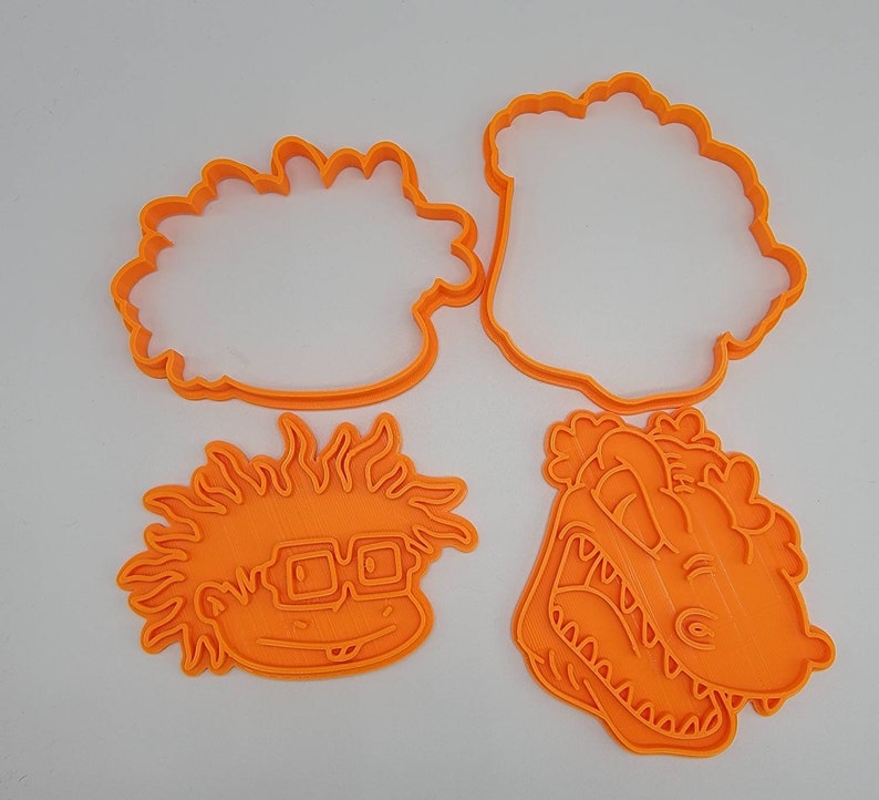 3D Printed Rugrats Cookie Cutter & Stamp Set SunshineT Shop