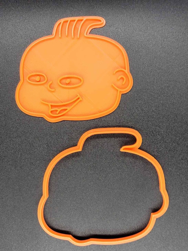 3D Printed Rugrats Cookie Cutter & Stamp Set SunshineT Shop