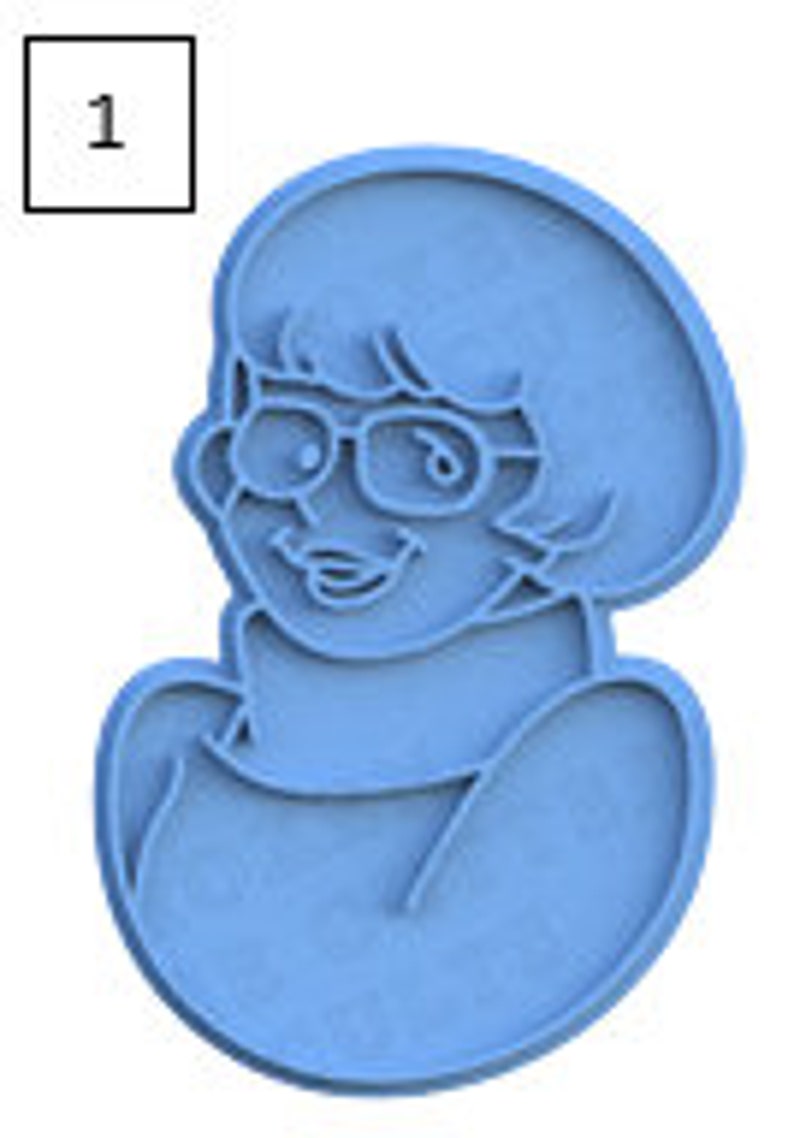 3D Printed Scooby Doo Cookie Cutters SunshineT Shop