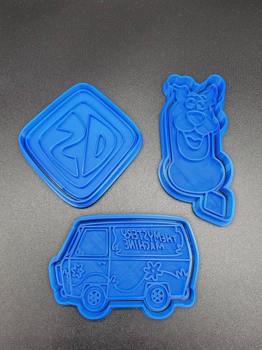 3D Printed Scooby Doo Cookie Cutters SunshineT Shop