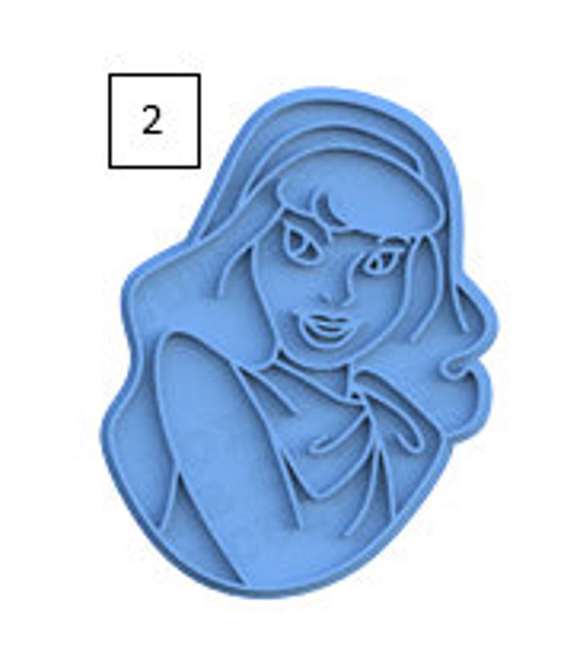 3D Printed Scooby Doo Cookie Cutters SunshineT Shop