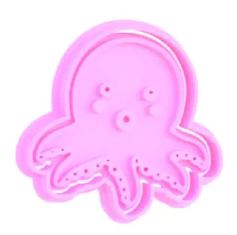 3D Printed Sea Creatures/ Under the Sea Cookie Cutters & Stamps SunshineT Shop