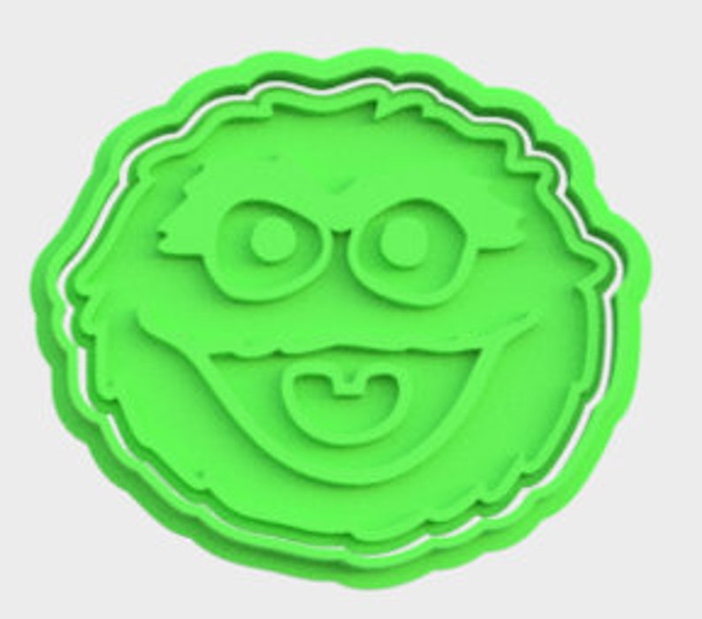 3D Printed Sesame Street Cookie Cutters & Stamps SunshineT Shop