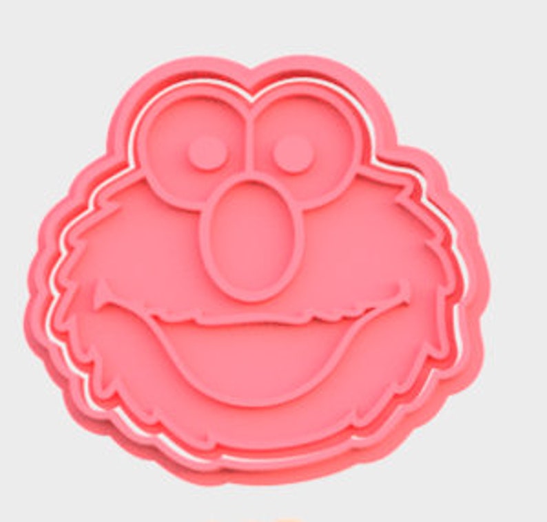 3D Printed Sesame Street Cookie Cutters & Stamps SunshineT Shop