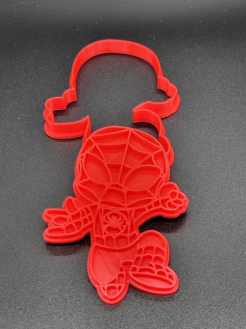 3D Printed Spiderman Amazing Friends Cookie Cutters & Stamps SunshineT Shop