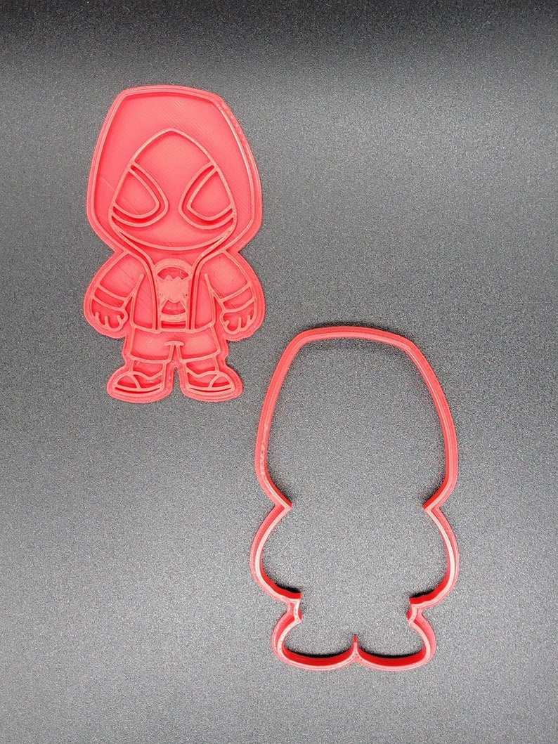 3D Printed Spiderman Amazing Friends Cookie Cutters & Stamps SunshineT Shop