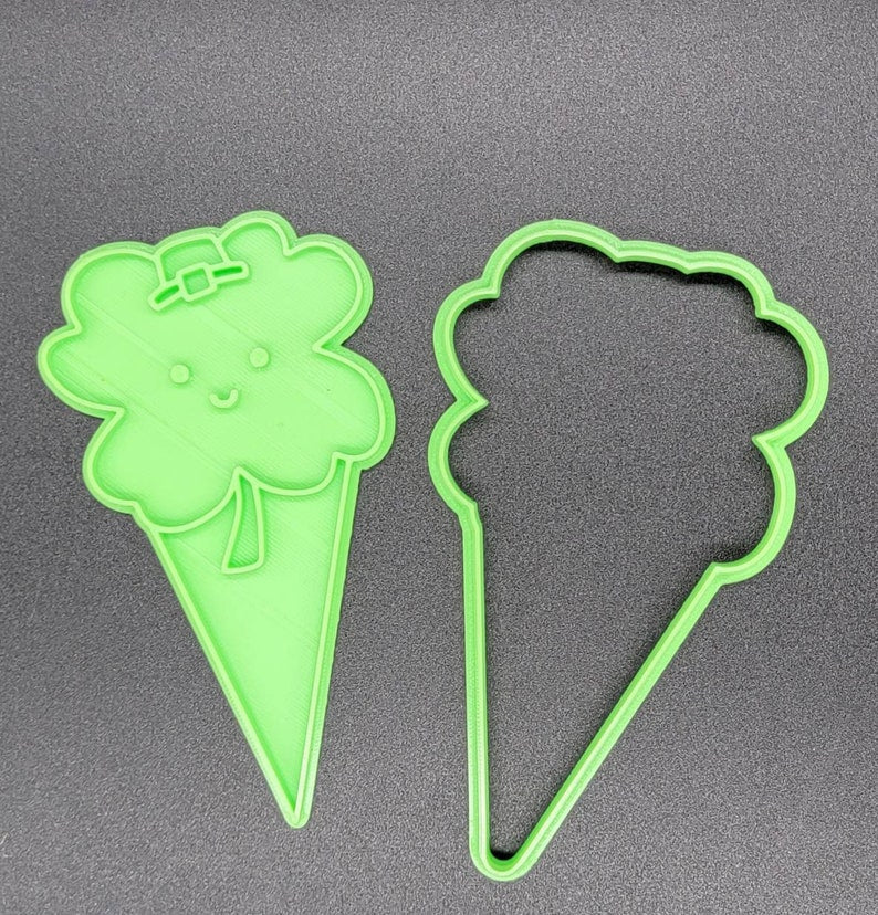 3D Printed St. Patrick's Day Cookie Platter Cutters & Stamps SunshineT Shop