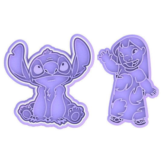 3D Printed Stitch Cookie Cutters & Stamps SunshineT Shop