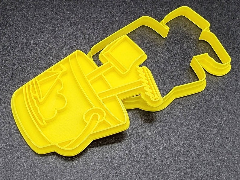 3D Printed Summer Beach Cookie Cutter & Stamps SunshineT Shop