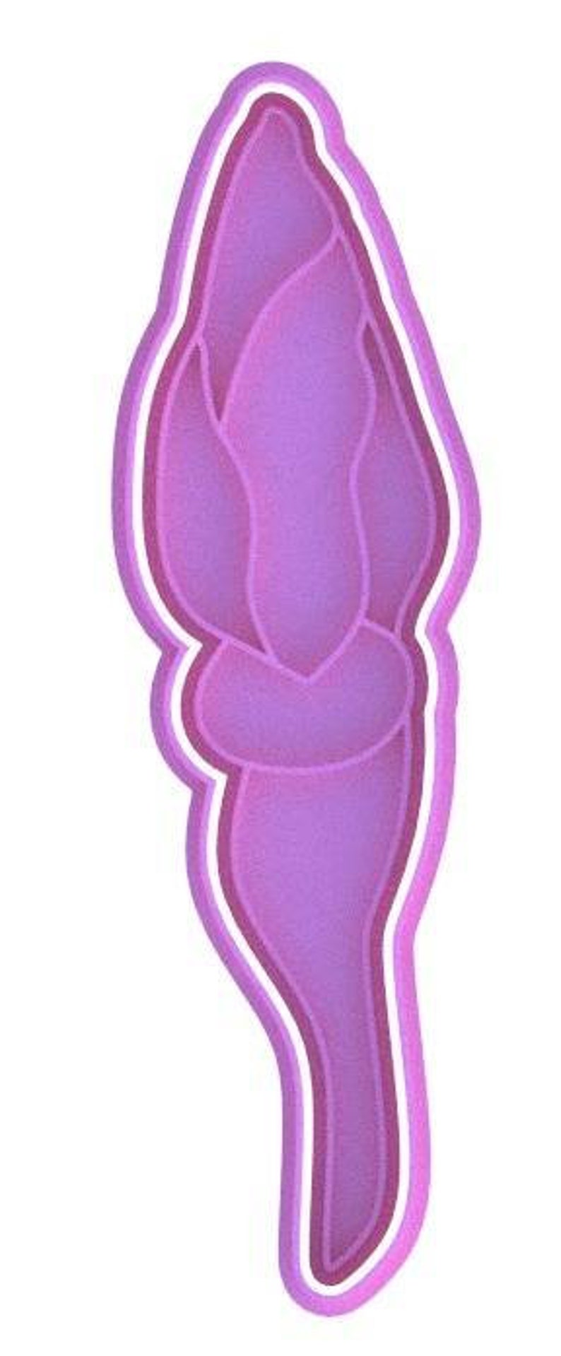3D Printed Tulip Cookie Cutter & Stamp SunshineT Shop