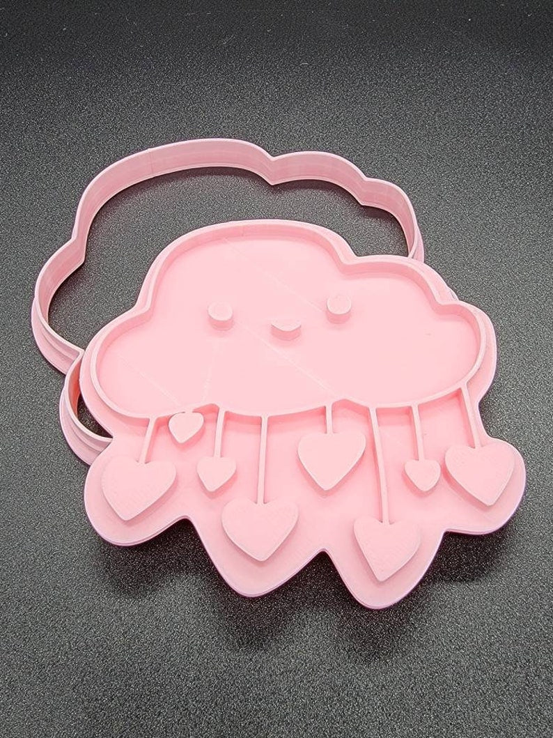 3D Printed Valentine's Day/Love Boho Cookie Cutters & Stamp SunshineT Shop