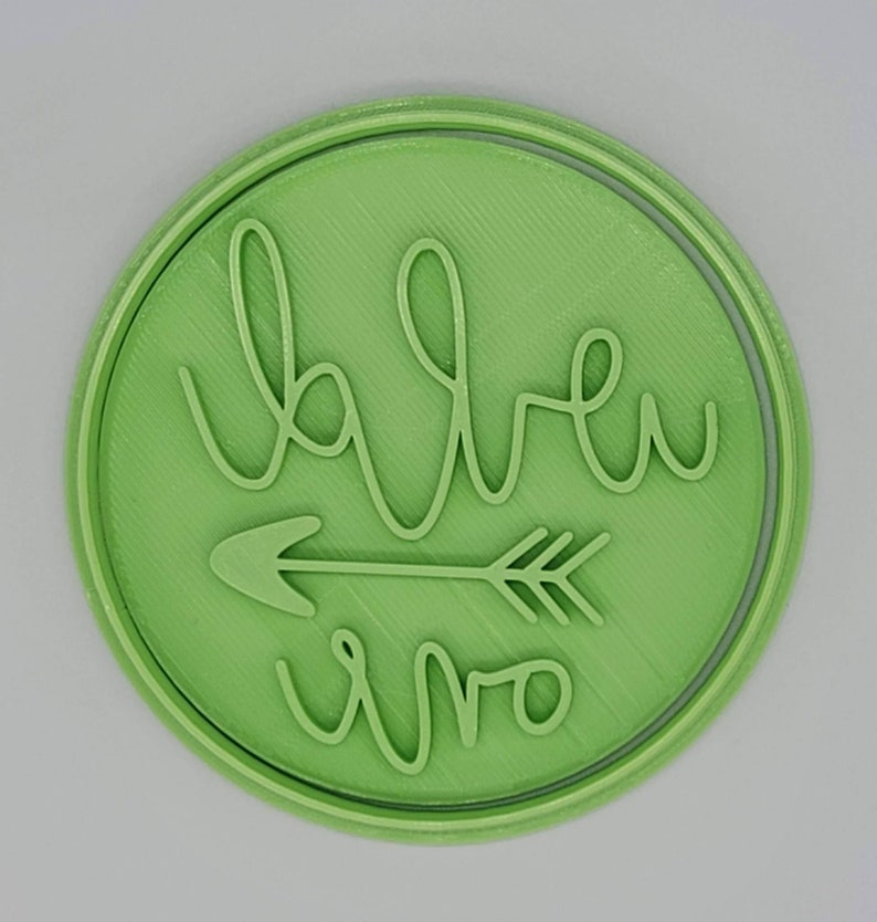 3D Printed Wild One Cookie Cutter & Stamp SunshineT Shop