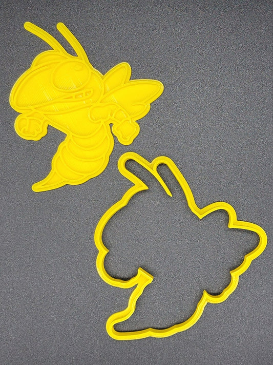 3D Printed Yellow Jacket Cutter and Stamp SunshineT Shop