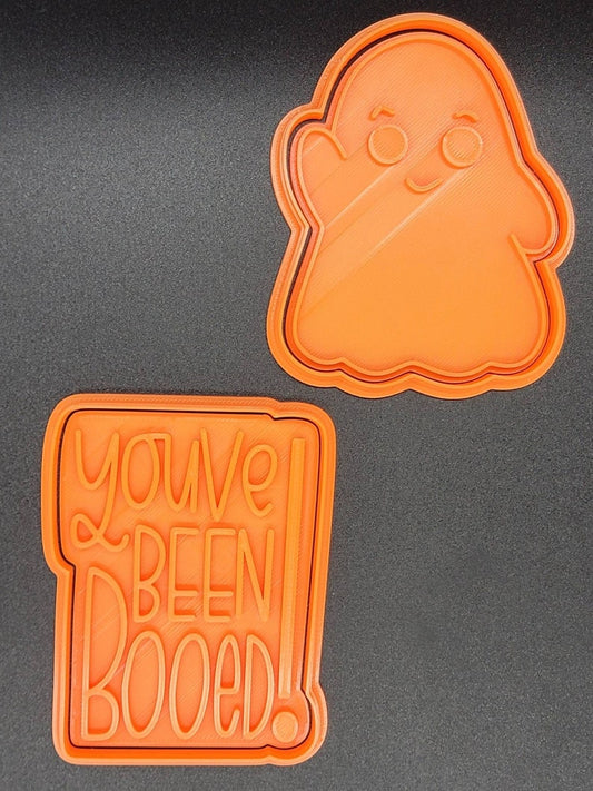 3D Printed You've Been Booed Cookie Cutters & Stamps SunshineT Shop